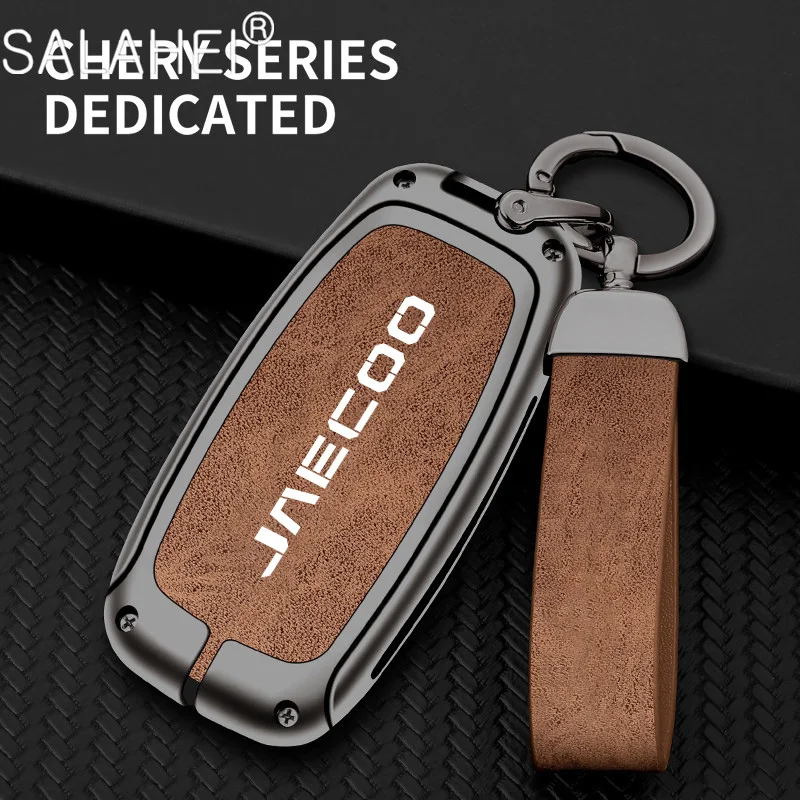 

Car Key Cover Case Key Bag Shell Holder Protector Fob Accessoies For Chery Jaecoo J7 J8 7 Tiggo 8plus 8 5 Plus Max Omoda 5 C5