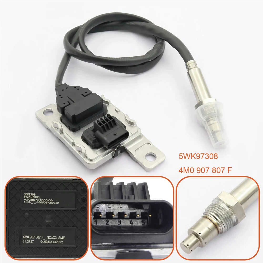 

Nitrogen NOx Sensor 4M0907807F For Touareg Amarok Transporter Passat 5WK97308