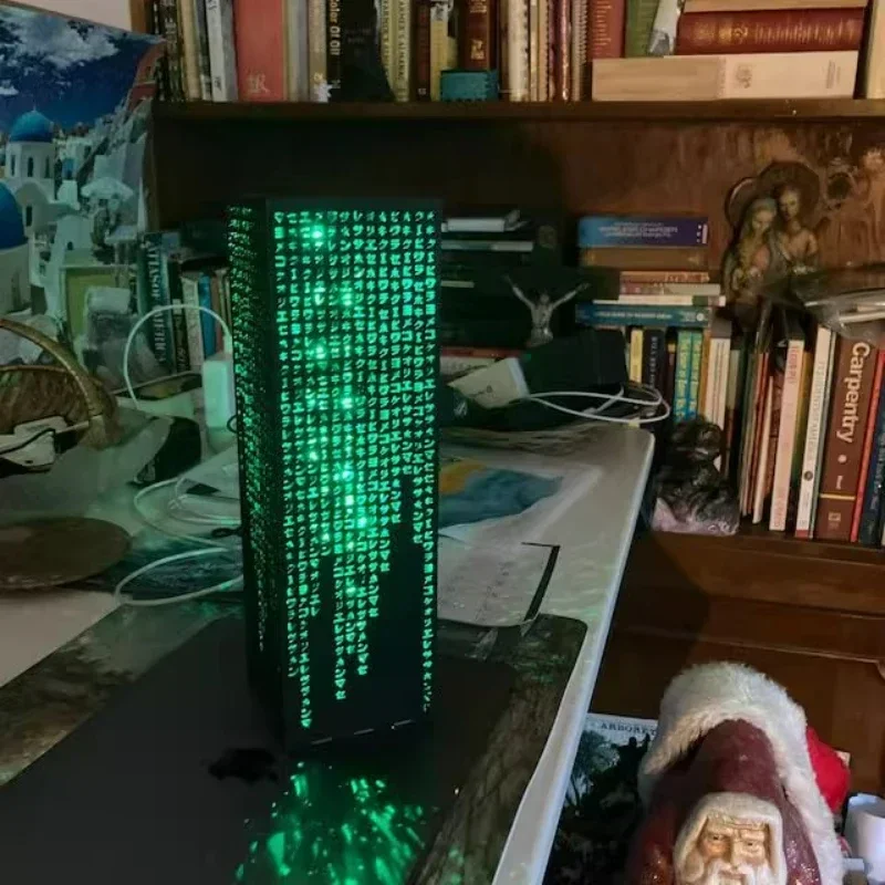 Electronic Sports  Cyberpunk Gift LED Luminous Code Text Atmosphere Light