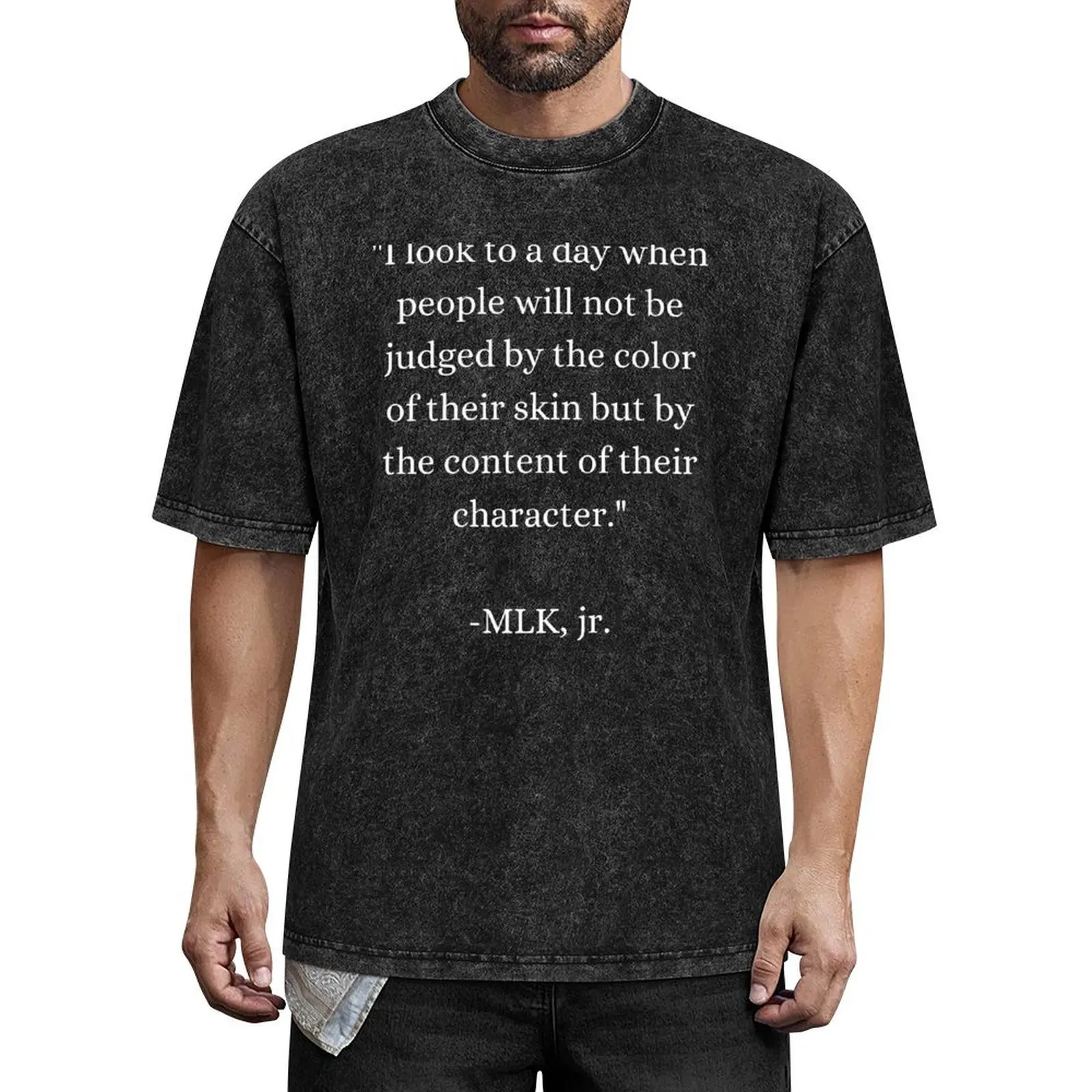 

Content of Character - Martin Luther King, jr. (swt) T-Shirt blue lock customizeds outfits for men