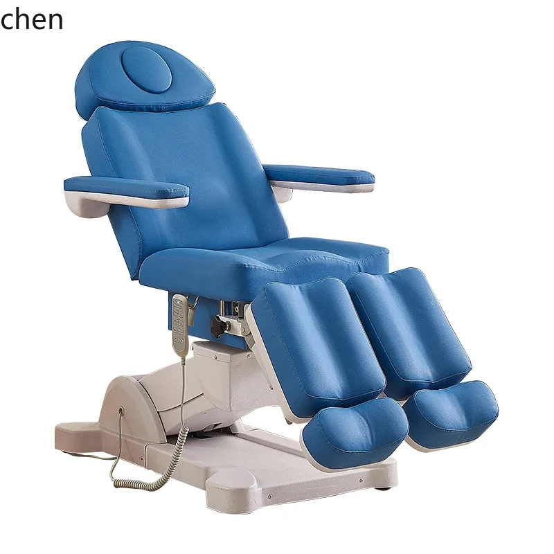 Electric Lifting Special Manicure Bed Soaking Foot Bed Split Legs Rotating Multi-functional Professional Pedicure Chairl11