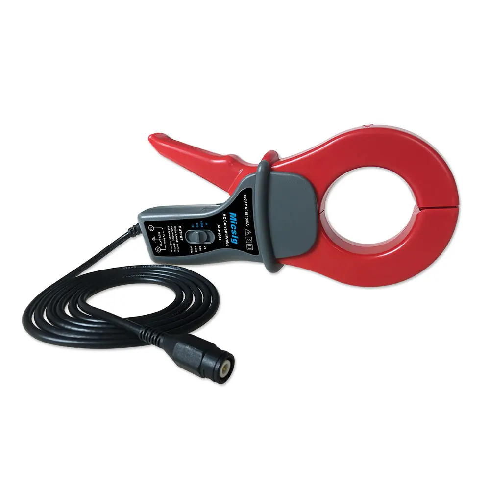 

Micsig ACP1000 100KHz 1000A AC Current Probe Current Clamp Probe Suitable for Oscilloscopes