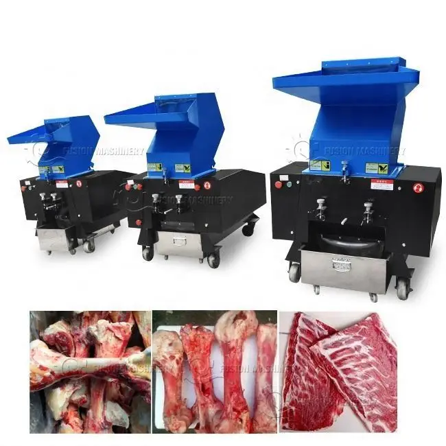 Cow Bone Grinder Bone Crusher Machine For Dog Food Industry Stainless Steel Bone Grinding Machine