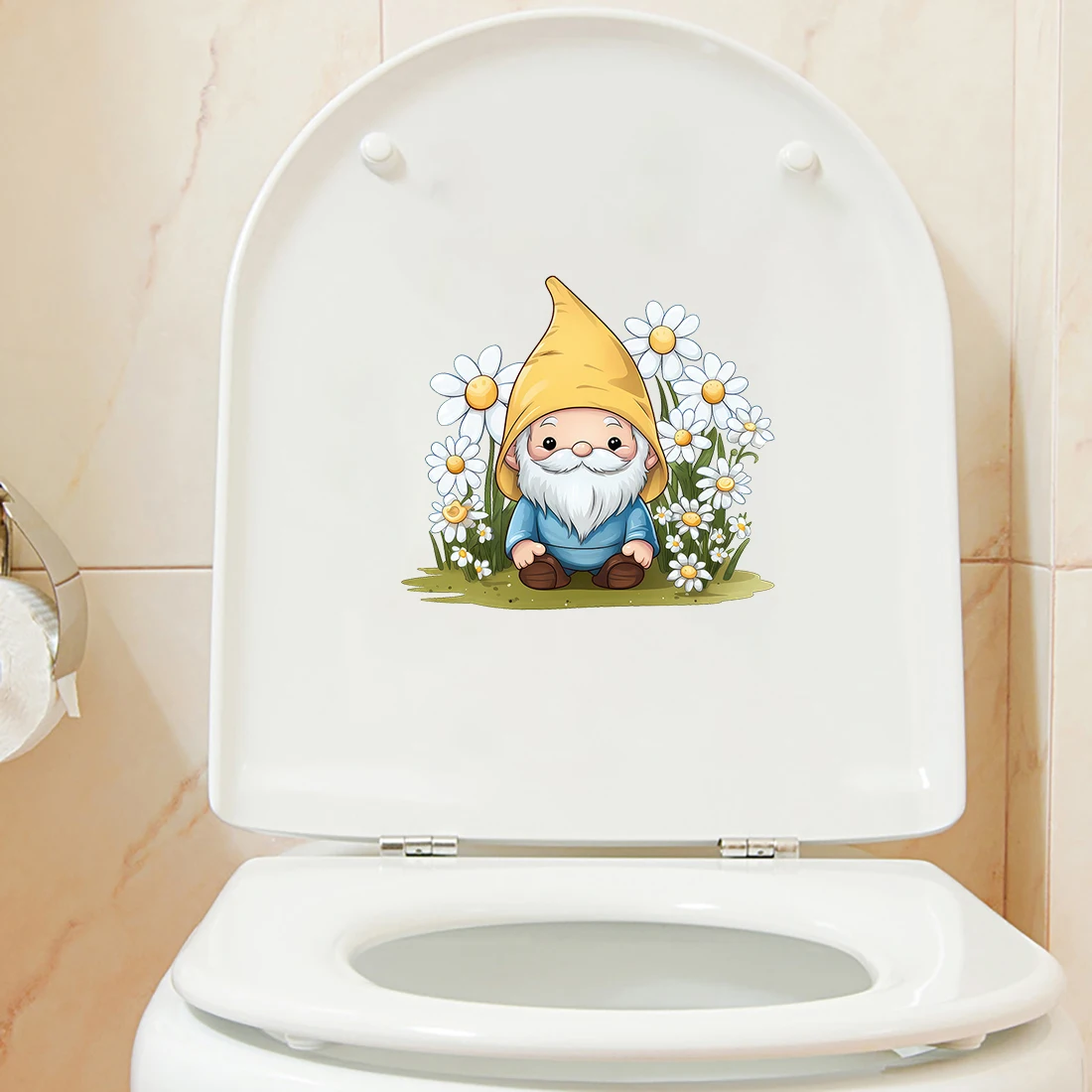 Three Ratels QB14 Happy Forest Dwarf Lucky wall Sticker for home Decoration Furniture scratch resistant decals