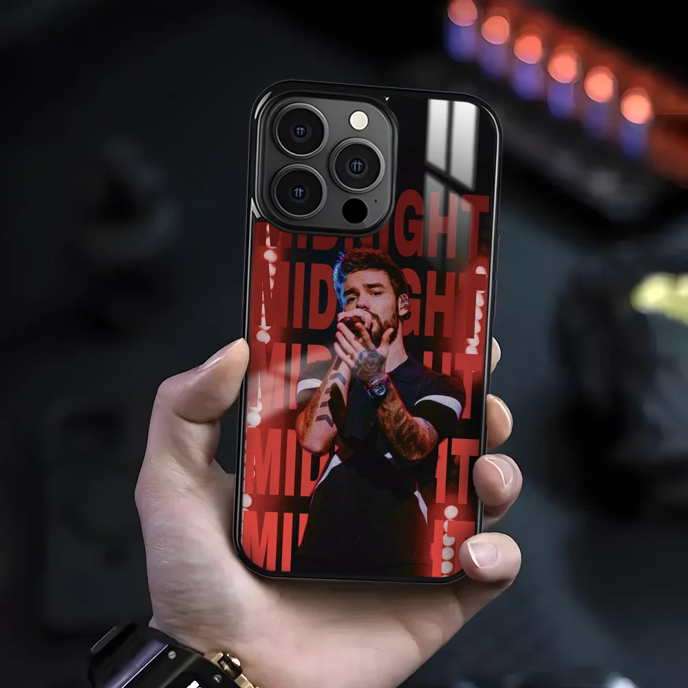 

Singer L-Liam P-Payne Phone Case For iPhone 16 15 14 13 12 11 Pro Max Plus Mini Magnetic Magsafe Wireless Charging Cover
