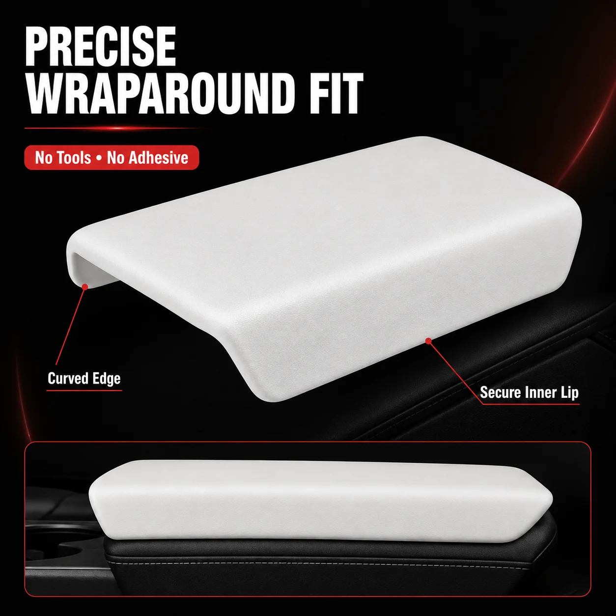 Model YL 2026 6-Seat Armrest Cover, Center Console Anti-Scratch Protection Interior Accessory
