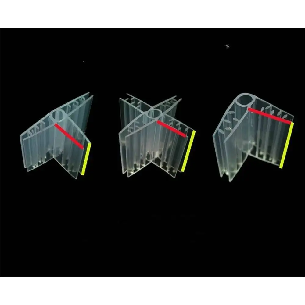 

50pcs Plastic Soft Tooth Clip 5mm Thick Foam Isolation Corner Connection T-shaped Cross L-shaped Soft Material Fixing Clamp