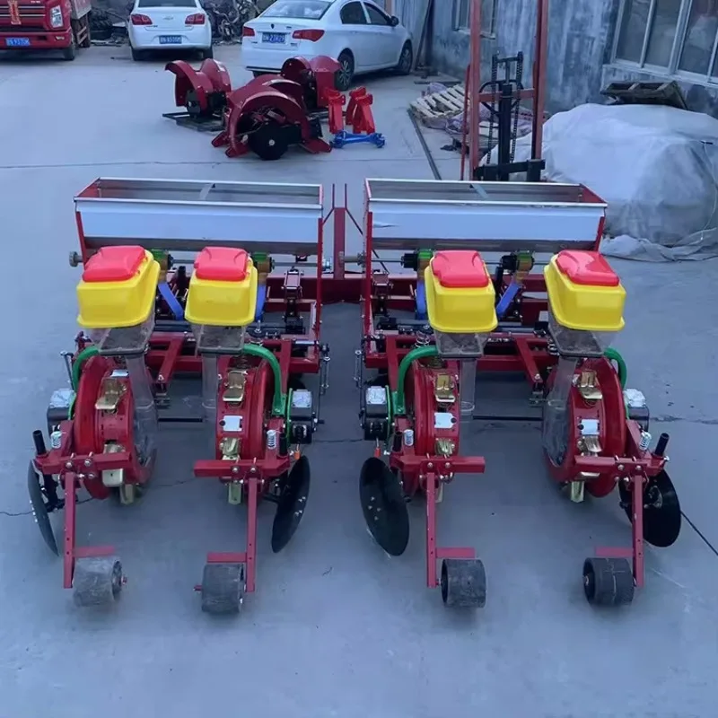 

Household Corn Planting 1 ridge 2 Rows of Film on Demand Machine Tractor with , Seed and Spray Coating Machine