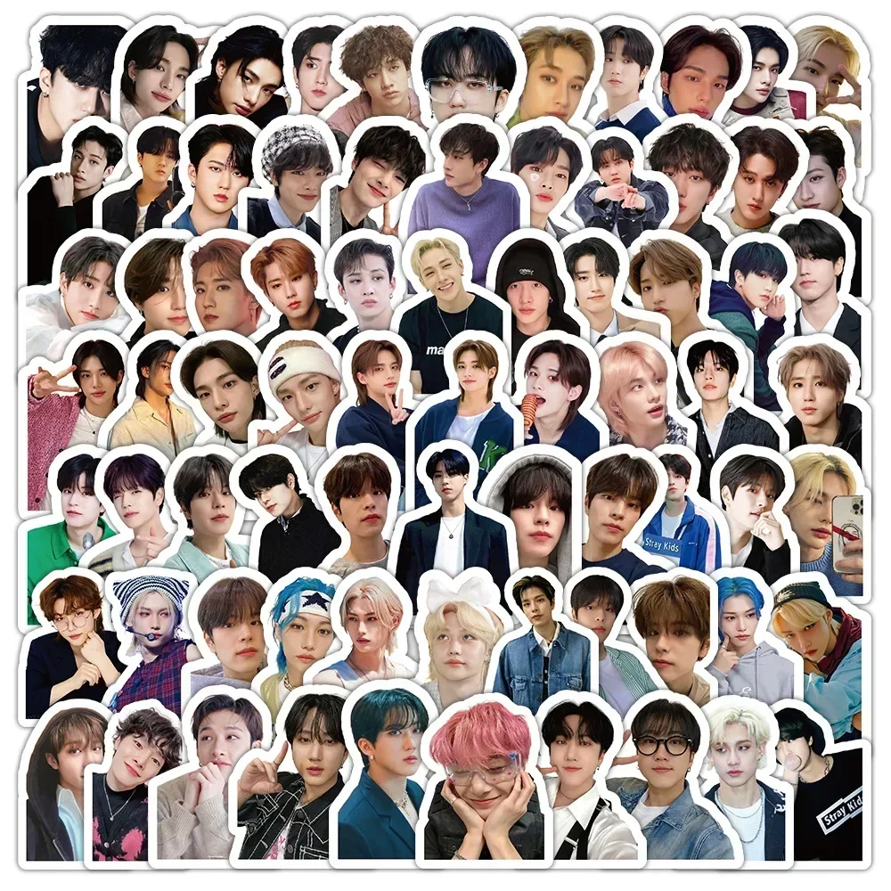 ملصقات فرقة الأولاد الوسيمين للأطفال ، ملصقات للثلاجة ، لابتوب ، حقيبة ، دفتر ملاحظات ، صورة سيلفي أيدول ، ملصقات تزيين ، 50 شخصية ، box #2