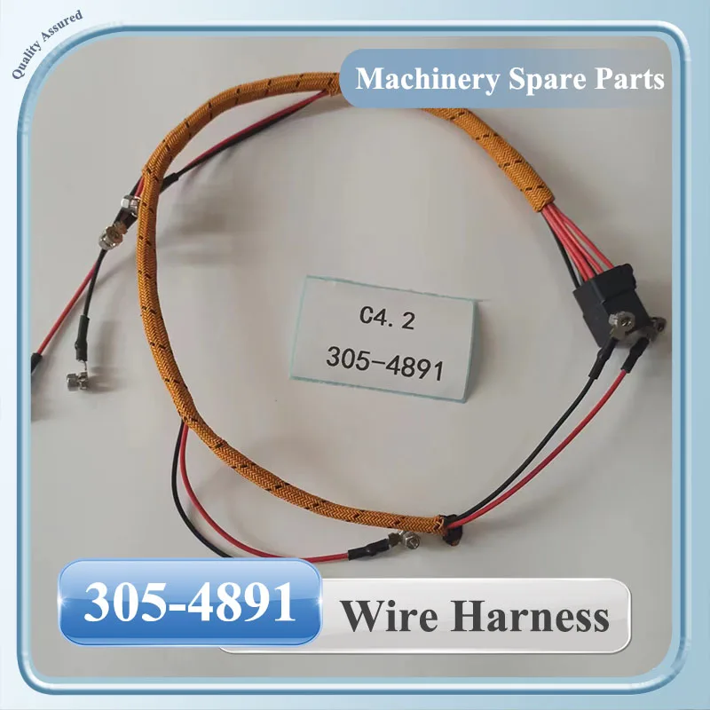 

Injector Wiring Harness 305-4891 3054891 For Caterpillar Excavator 312D E312D C4.2 Engine Injector Harness