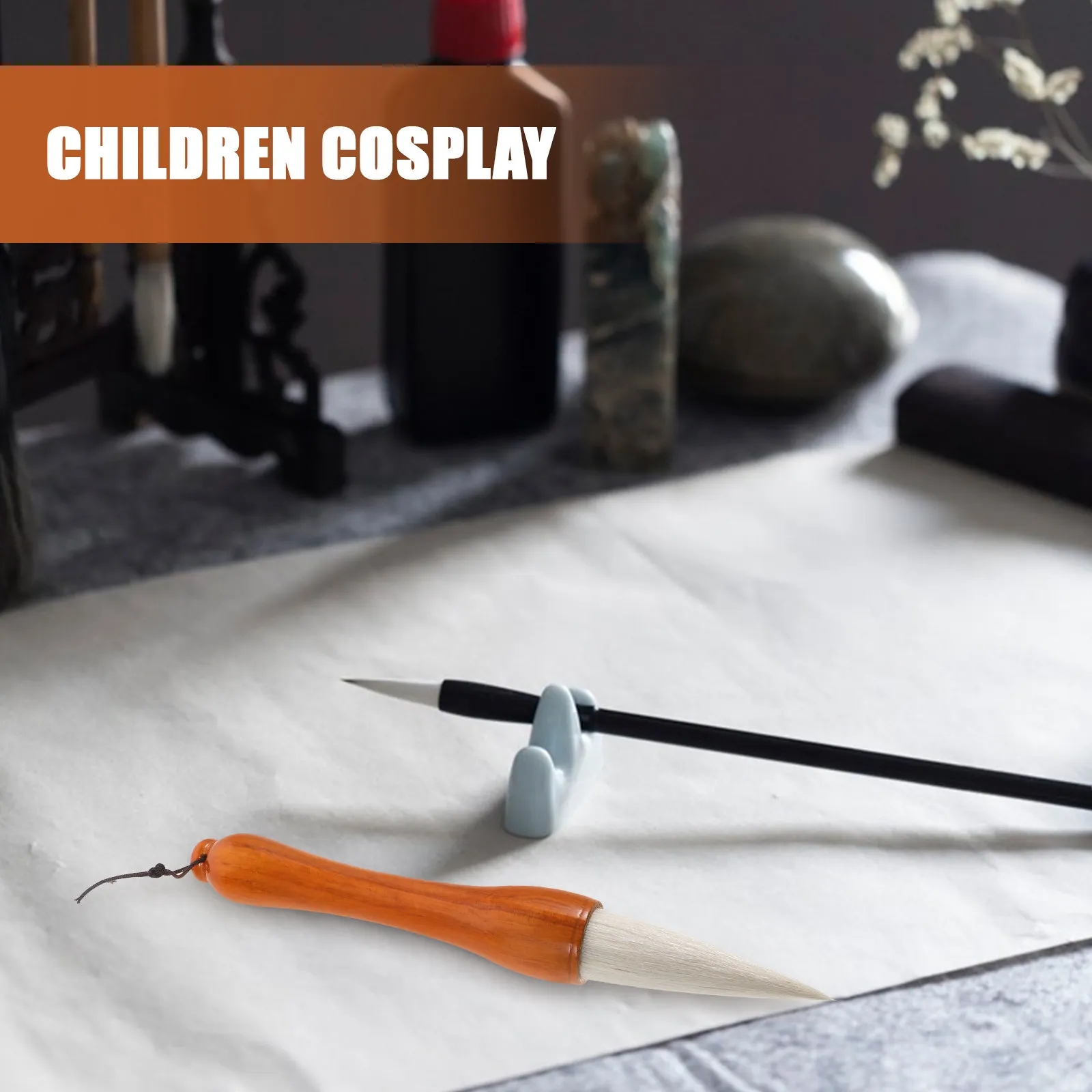 

Dou Bi Chinese Calligraphy Brush Traditional Ink Brush Pen for Calligraphy Painting Beginners Good Ink Absorption Non