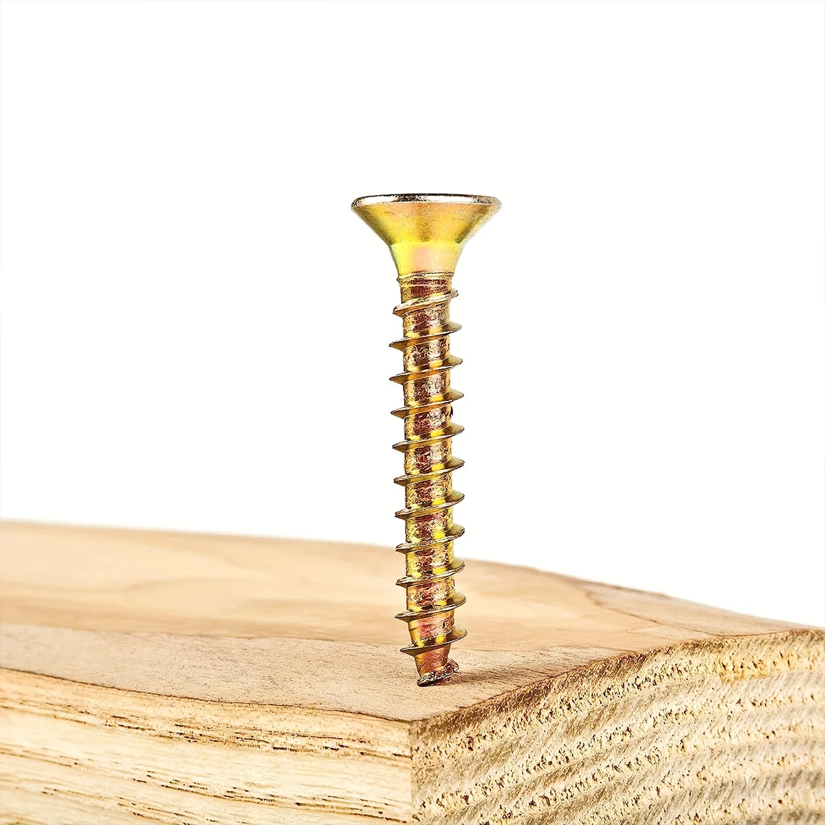 مجموعة براغي خشب الزنك الملونة M3.5 M4، براغي ذات رأس مسطح برأس فيليبس، براغي معدنية غاطسة ومسامير جدارية جافة #5