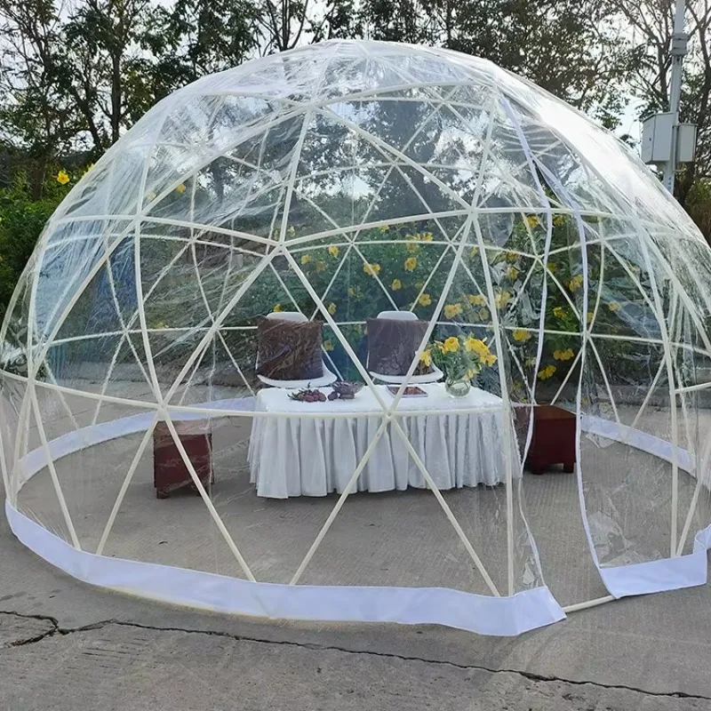 

12ft Outdoor Transparent Dome Hotel House Geodesic Domes Tent for Sale