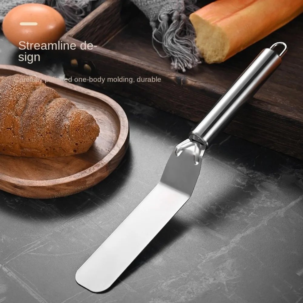 

Stainless Steel Cream Spatula 6/8/10 Inch Curved/Straight Cake Decorating Tools DIY Cake Spatula Kitchen Pastry Cake Decor