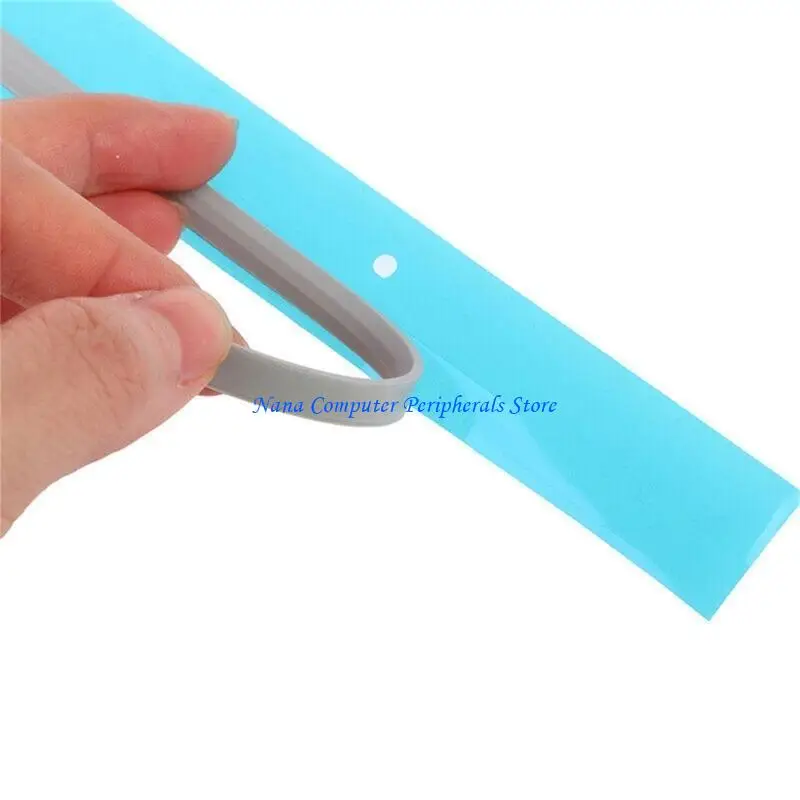 F68C 2PCS ยางแถบแล็ปท็อปด้านล่างฝาครอบแผ่นเท้าสำหรับ X360 15-DR, X360 15-DS Non-Slip Feet Feet Strips