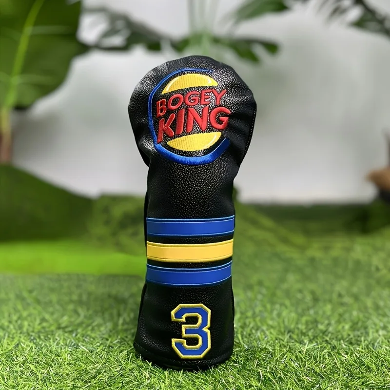 ปลอกหุ้มหัวไม้กอล์ฟทันสมัย; อุปกรณ์เสริมสำหรับกอล์ฟ ผลิตจากวัสดุที่กันฝุ่นและทนทาน ให้การปกป้องที่ดีที่สุด