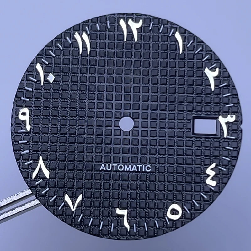 NH35 Dial S Logo 30.5mm Arab Oak Dial Fit NH35/NH36/4R/7S Japan Movement High Quality Watch Modification Accessories ﻿