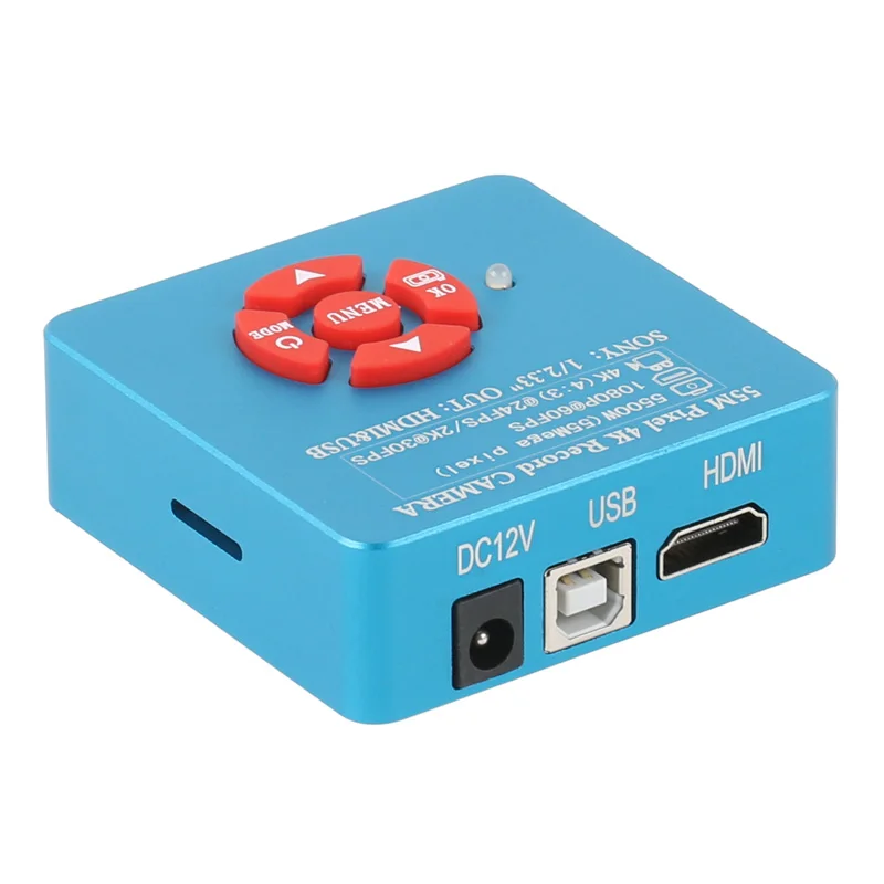 Imagem -06 - Câmera de Microscópio Industrial Suporte de Mesa 55mp 4k 2k Hdmi Usb 90x 180x 200x Vídeo Reparo de Solda por Telefone 101 Display Grupo Câmera