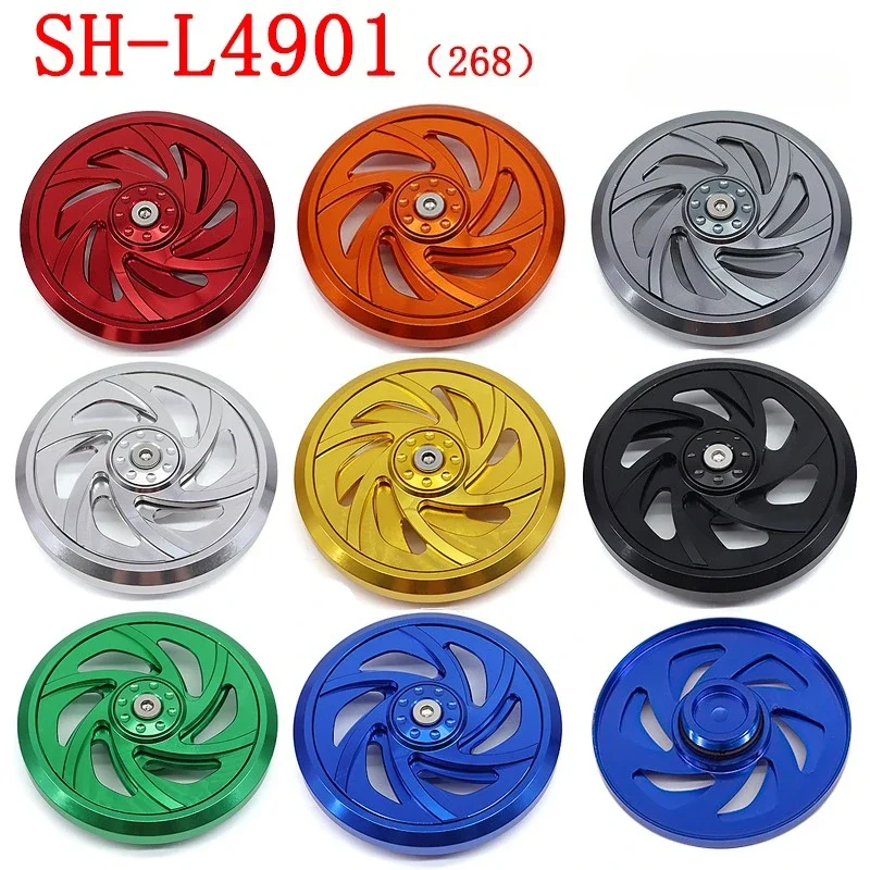 

Motorcycle Aluminum Rotating Cooling Fan Cover Engine Radiator Guard For Yamaha Multi Color Fashion Durable Motorcycle Parts