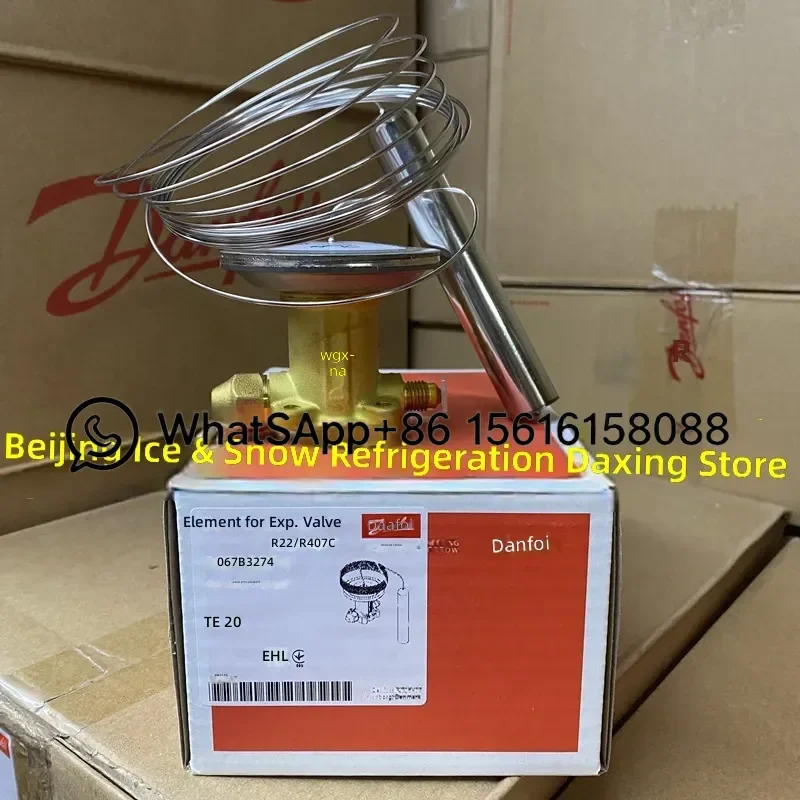 Danfoss Thermal Expansion Valve Split Power Head TEX20 067N3274 067N3276 067N3290 067N3287 Refrigeration AC Parts