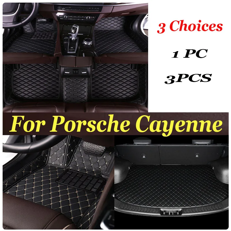 

Car floor mats for Porsche for Cayenne 2011 2012 2013 2014 2015 2016 2017 Custom auto foot Pads automobile interior accessories