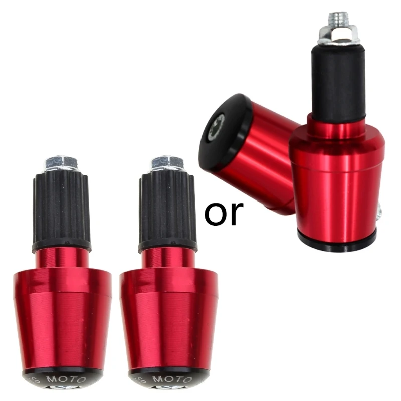 22 مللي متر العالمي للدراجات النارية المقود القبضات ينتهي مقود ينتهي الأوزان المقابس #5