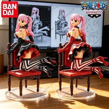 Special OfferIn Stock Original100% Bandai Anime Action Figures Toys One Piece Boa Hancock Perona Reiju Mol Toy Statue Garage Act