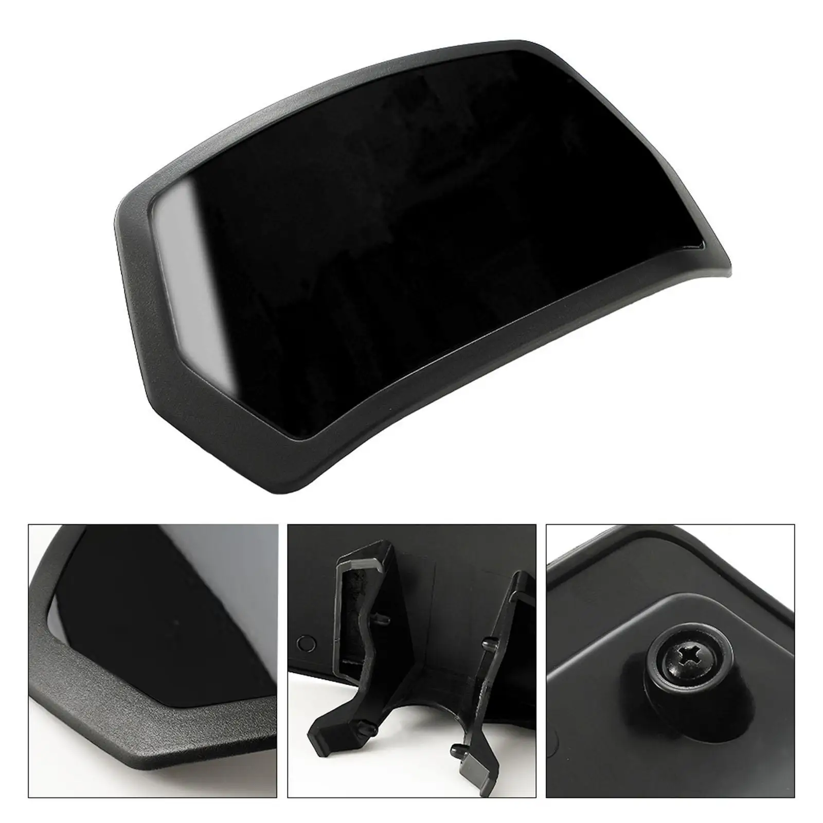 

Gauge Spoiler Maintenance Easy Installation Gauge Protection Replaces Part Spare Gauge Shield Cover for Can-am Ryker Sport