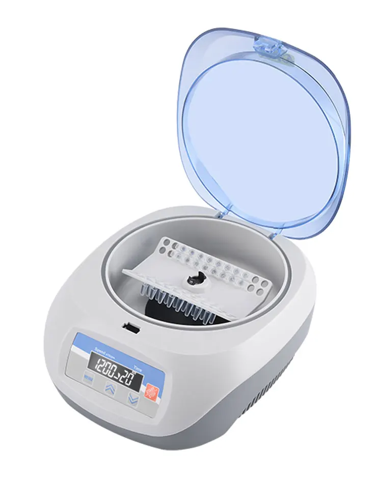 

Лабораторная лаборатория для измерения ядерной кислоты Портативная мини-центрифуга 12000 об/мин Центрифуга для ПЦР