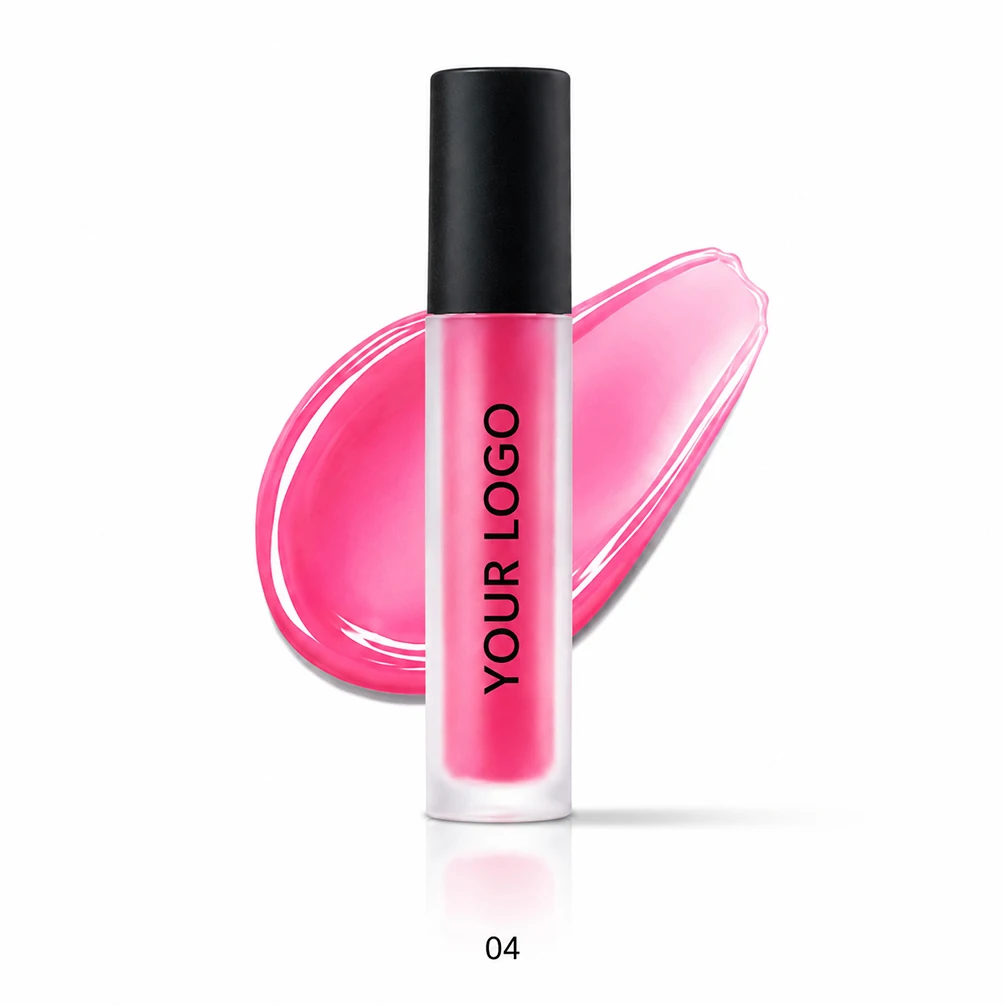 Custom Logo Lip Plumping Oil Plant-Based Collagen 10colors Moisturizing Various Spice Levels Private Label Cruelty Free Makeup