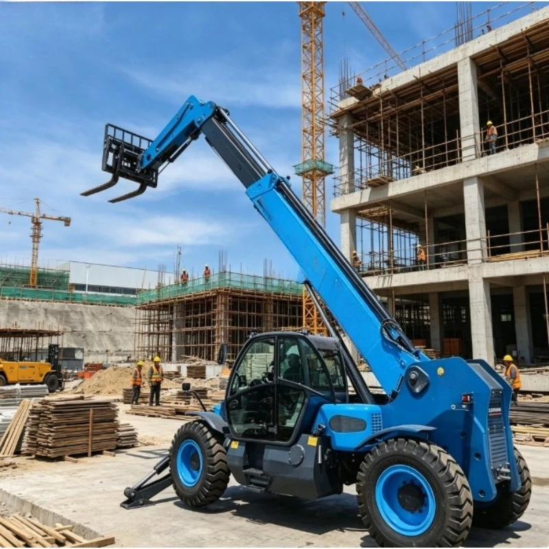 Customized Telescopic Handler Loader with 5 Ton Telehandler Capacity for Heavy Duty Lifting