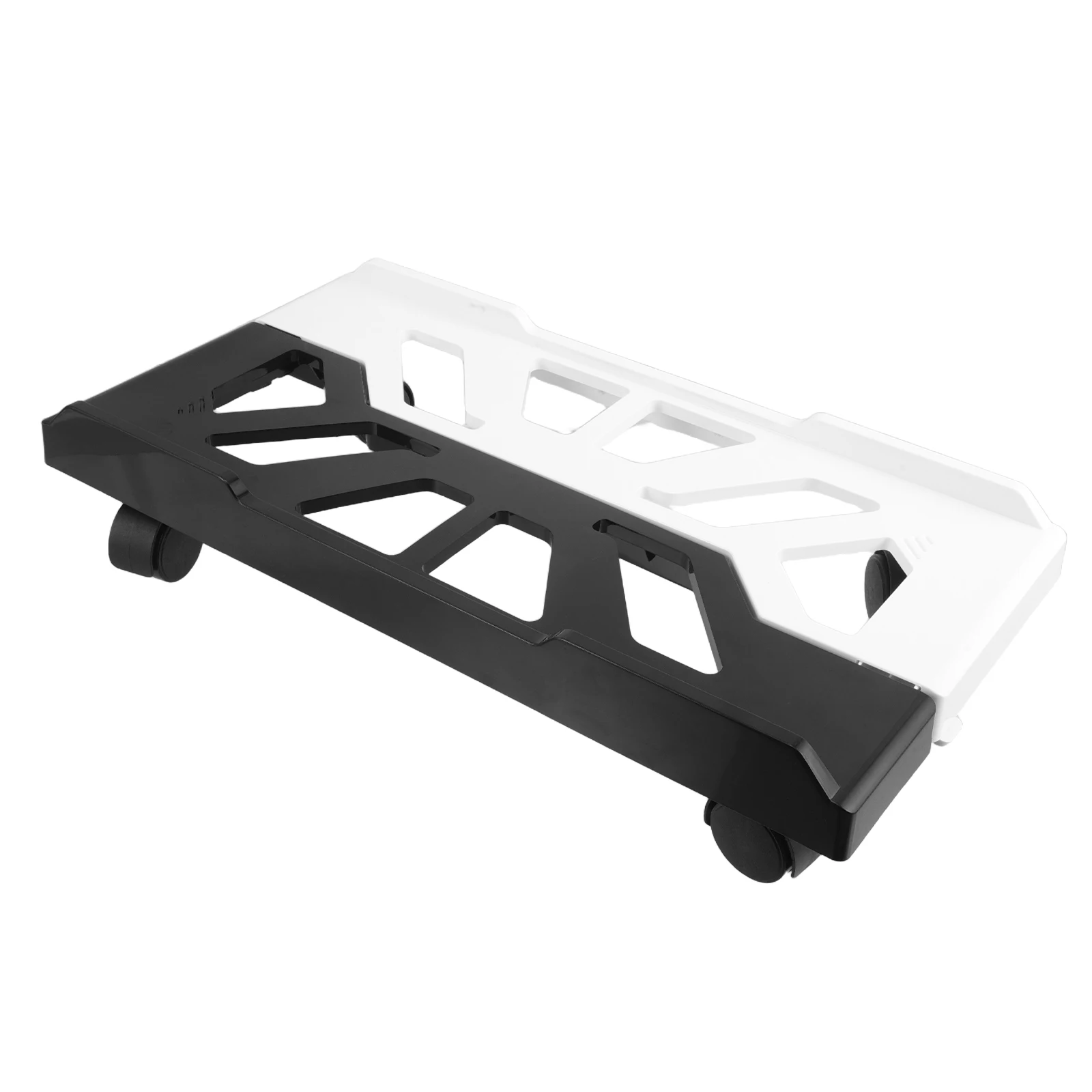 

Computer Stand for Floor Lifting Universal Cpu with Wheels Abs Adjustable Mobile