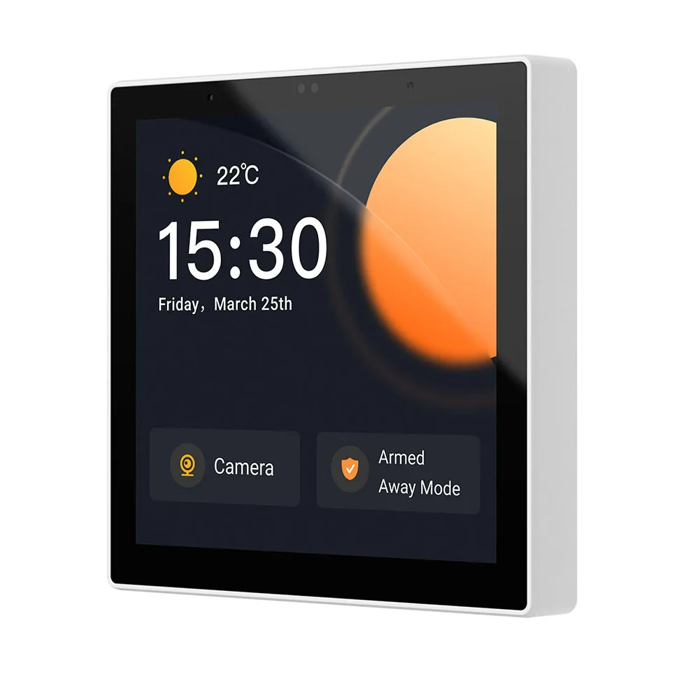 Voice Command Control Panel Home Automation 3.95 Inch Screen 480 X 480 Resolution 5W Max Power PC V0+CRS+Tempered Glass