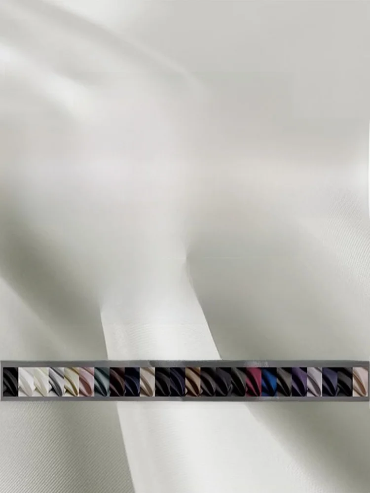 

Медно-аммиачная шелковая ткань для внутренней отделки, гладкая, антистатическая, для пошива костюмов и пальто, материал для рукоделия, домашнего декора, профессионального дизайна