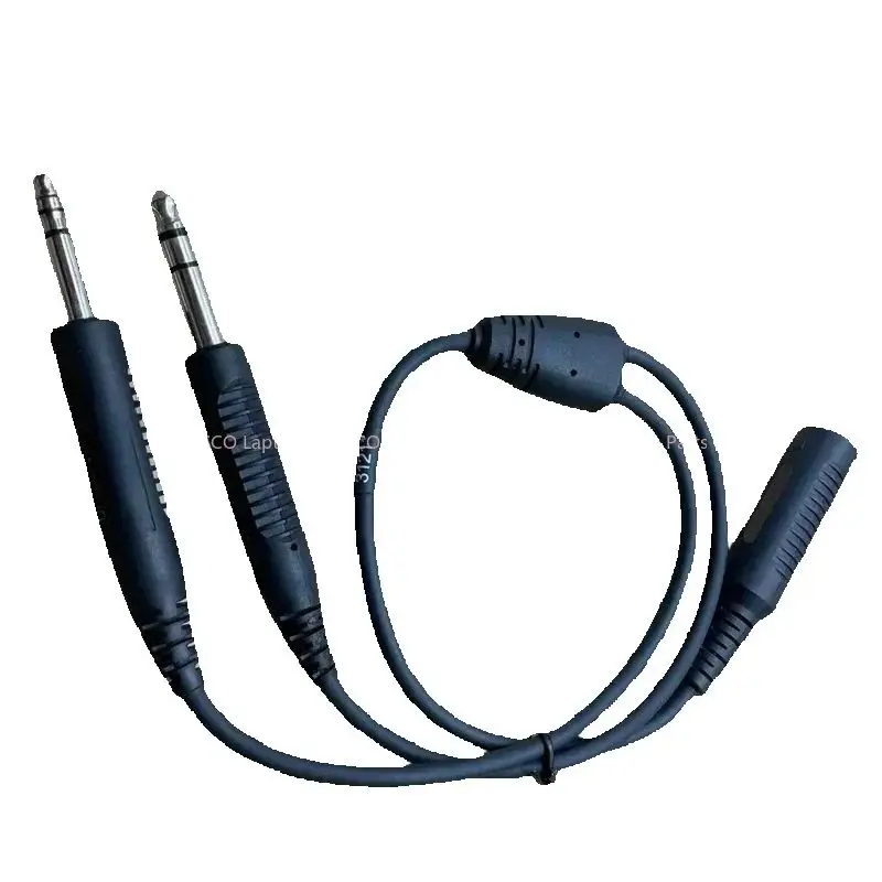 Оригинальный адаптер для WireNest Bose A20 6-контактный Lemo to GA с двойным разъемом для гарнитуры, аудиокабель-адаптер для профессионального аудиооборудования