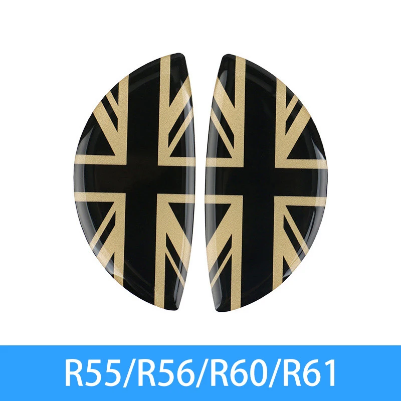 2PCS Auto Tür Handgelenk Griffe Anti Kratzer 3D Stereo Schutz Aufkleber Für BMW MINI ONE Cooper S CLUBMAN R55 R56 R60 R61 Aufkleber