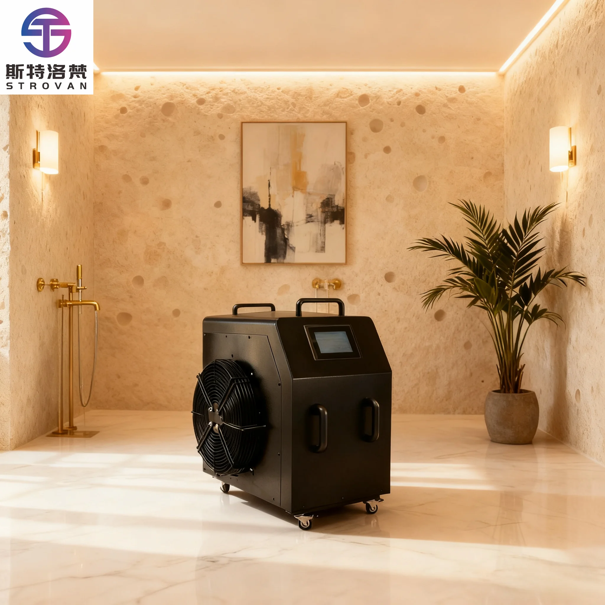 STLF LZS Factory 1horsepower Chiller Cold Plunge Ice Bath Use Energy-Saving Cold Plunge Chiller Ice Bath Tub with Chiller