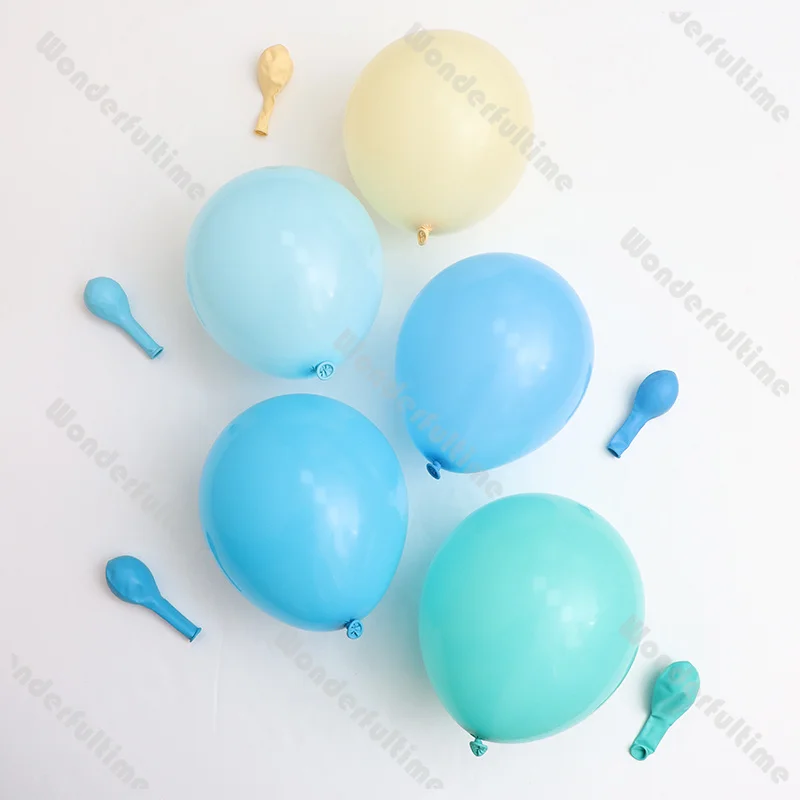 5/10/12/18inch Sky Blue Latex Balloons Girl Baby Shower Happy Birthday Kids Party Decor Gender Reveal Wedding Anniversary Globos