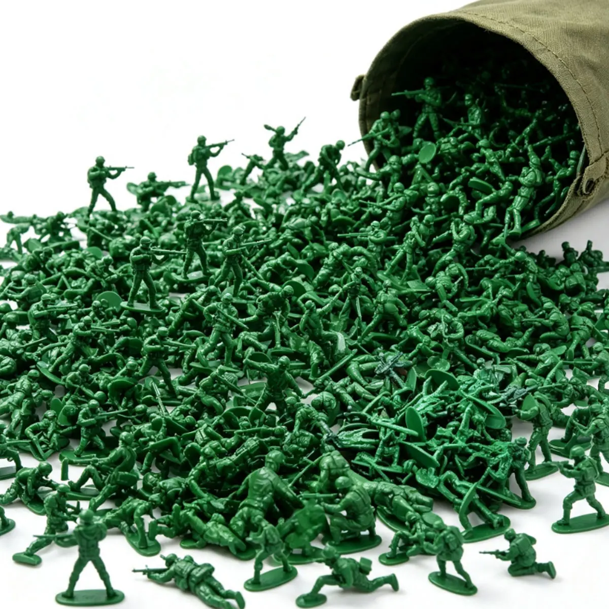 26/52Pcs 5cm Green Tactical Soldier Miniatures – Sturdy Army Model Figures for Military  Accents & Collectible Displays ZSY