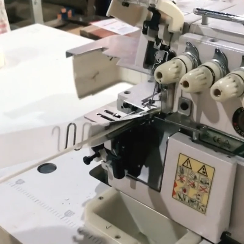 

Spaghetti Folder Makes Tube String Spaghetti Attachment for Industrial Overlock Sewing MachineHidden Thread Turn Over Draw Tube