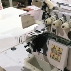 Spaghetti Folder Makes Tube String Spaghetti Attachment for Industrial Overlock Sewing MachineHidden Thread Turn Over Draw Tube