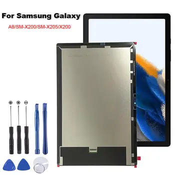 LCD displej pro Samsung Galaxy Tab A8 10.5 2021 SM-X200 X205 X205C, dotyková deska, digitalizátor skla, náhradní díly 10 nejlepší prodej Náhradní displej Samsung - №6