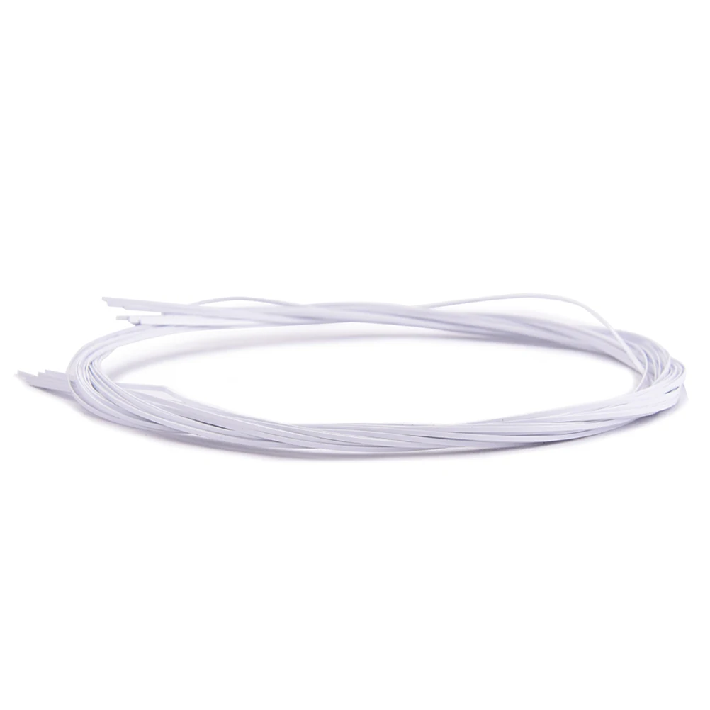 

10 Pcs White Guitar Luthier Trim Inlay Binding Accessories Parts Component