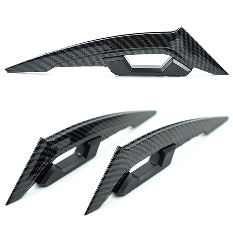 

1 Pair Motorcycle Winglets Motorcycle Front Side Spoiler Aerodynamic Wing Set Motorcycle Fixed Wind Wing Decoration Accessories