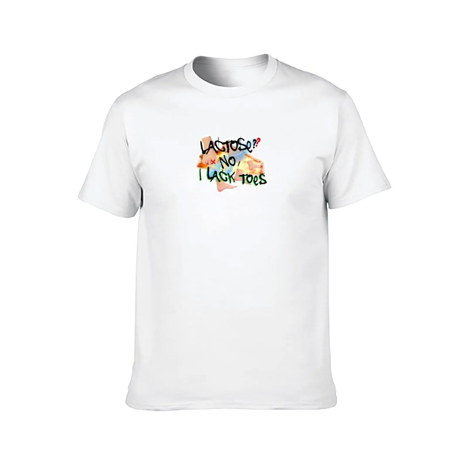 اللاكتوز؟ لا، أنا أحب أصابع تي شيرت قمصان فضفاضة سامية الرجال التي شيرت #2