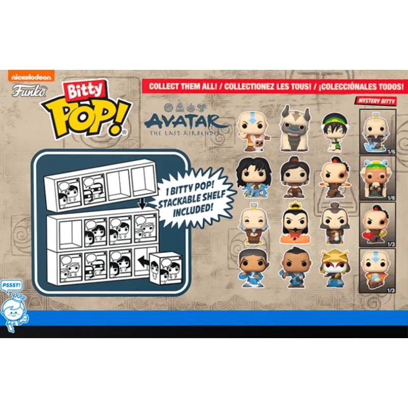 Funko POP الصورة الرمزية الأصلية: آخر Airbender أنيمي الشكل Aang Soka ألعاب شخصيات الحركة للبنين بنات أطفال هدية تحصيل