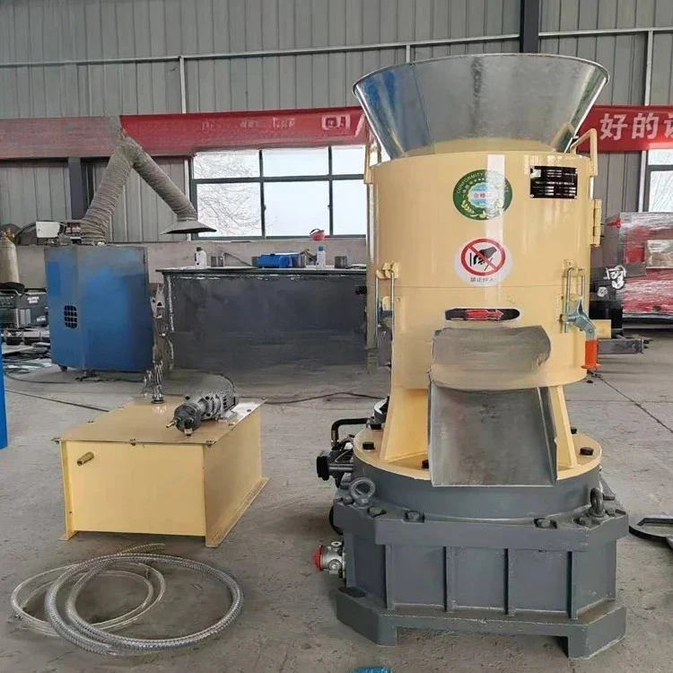 Wood Chip Biomass Straw Mini Pellet Flat Die Small Scale Wood Pellet Mill Feed Processing Machine