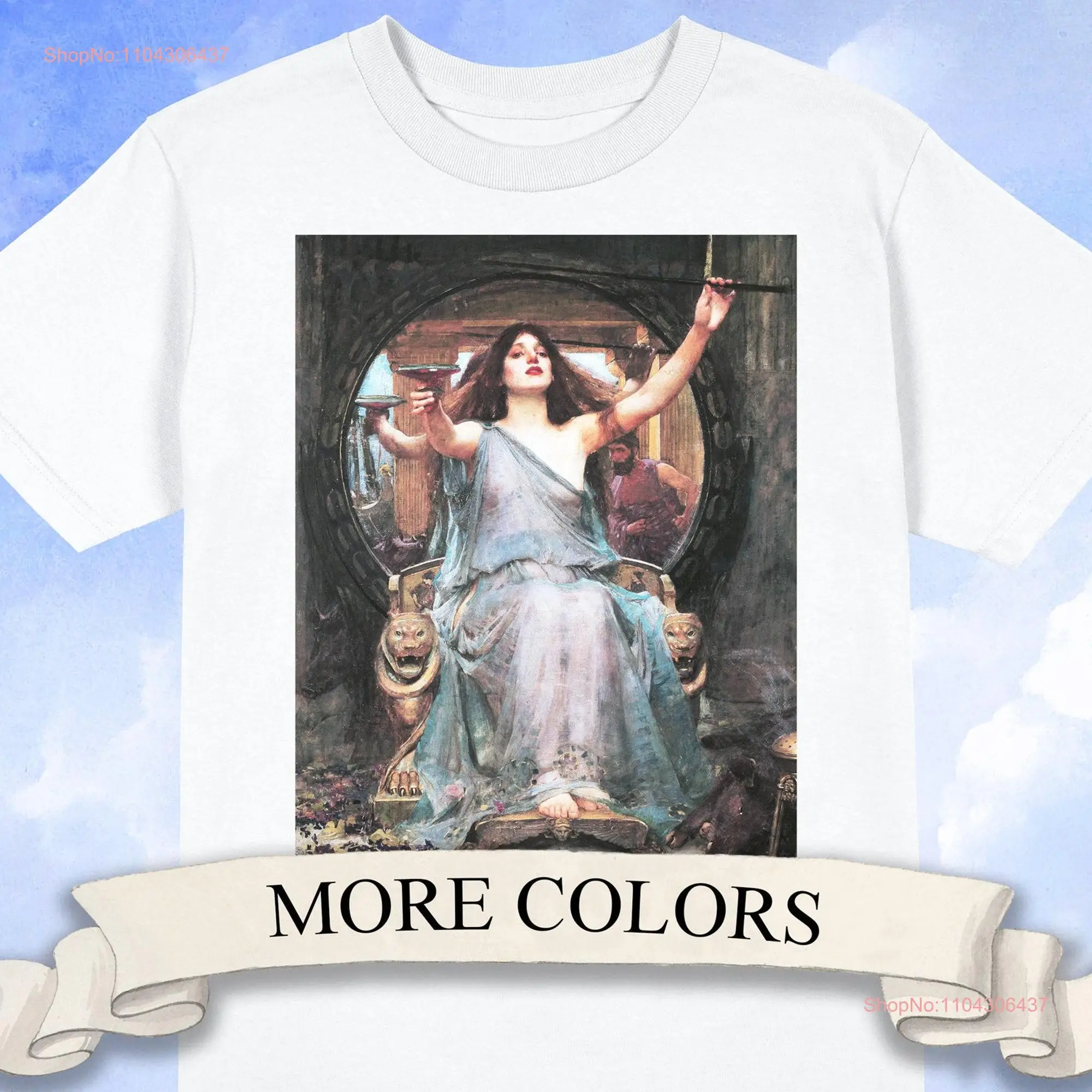 John William Waterhouse Circe Invidiosa T Shirt long or short sleeves