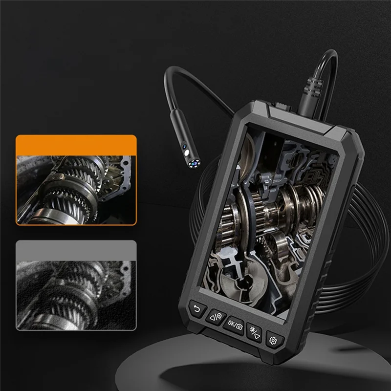 Черная камера, эндоскоп, полужесткий гибкий кабель, камера для осмотра бороскопа, камера для осмотра с заполняющей линзой