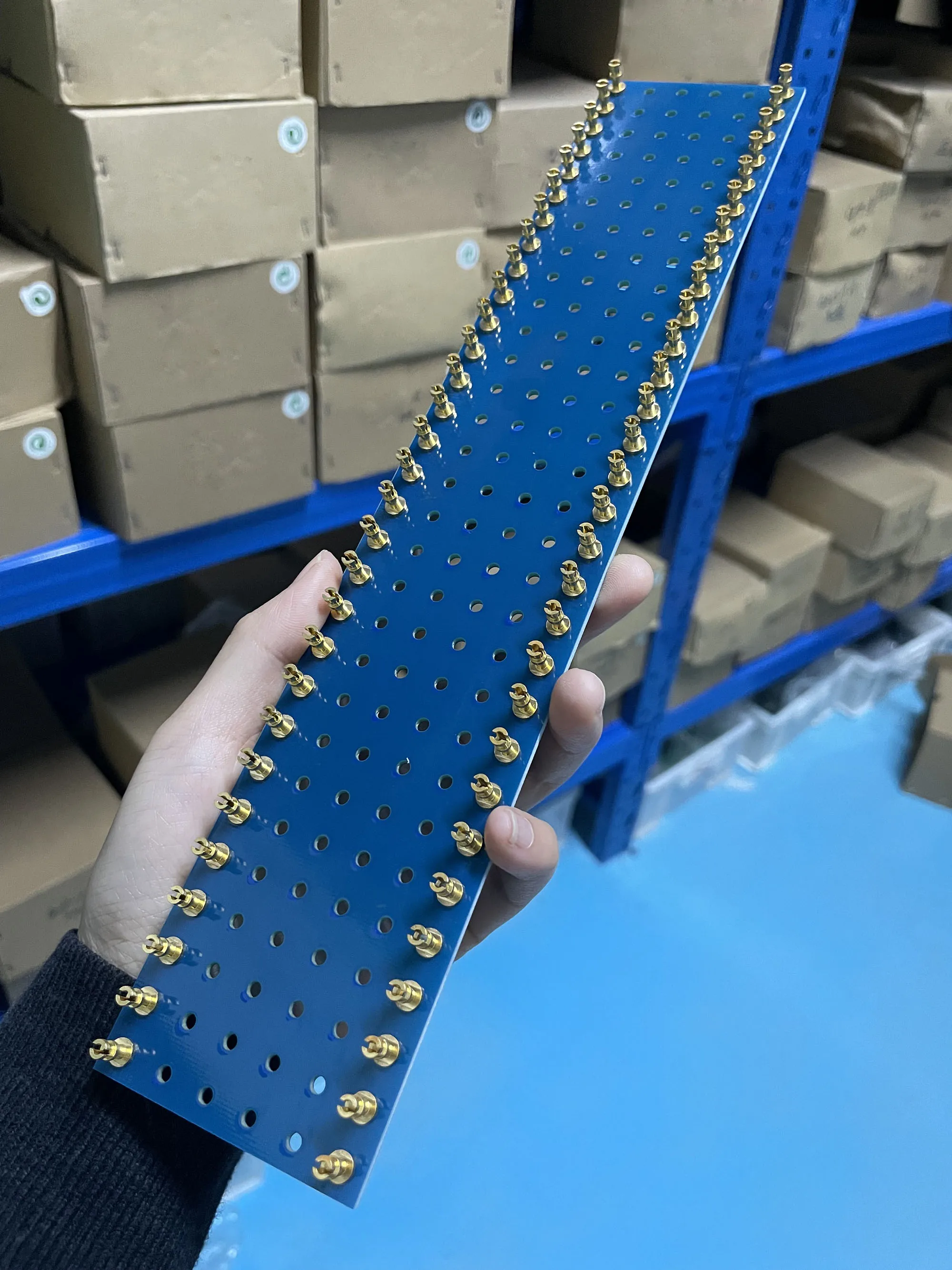 JEMOSA 1PC 60 posts Red Black Tag Strip Turret Lug Board Gold Plated For Hifi Vintage Tube Audio Guitar AMP DIY 300x60x2mm